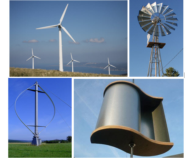 Alternate turbines